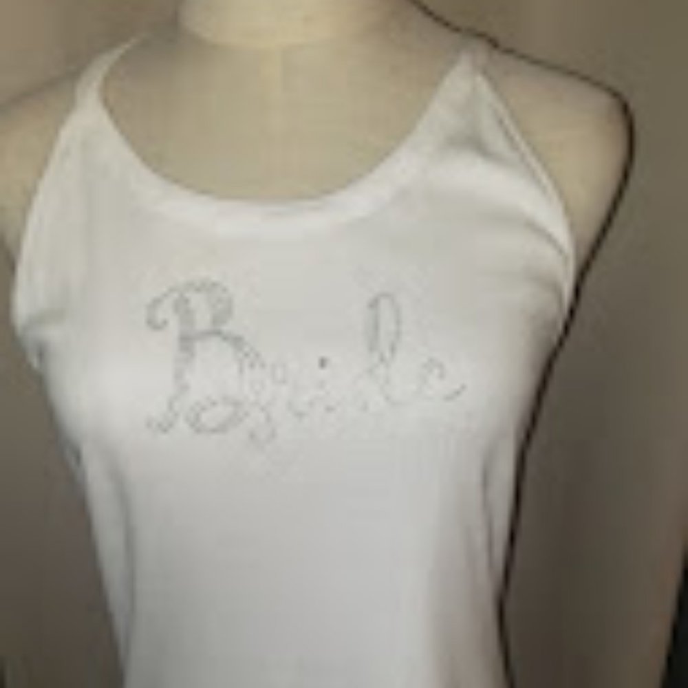 Betsey Johnson Bride Tank Large